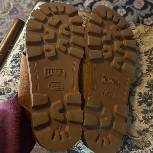 Camper Brown Slide Sandals - Picture 6 of 14